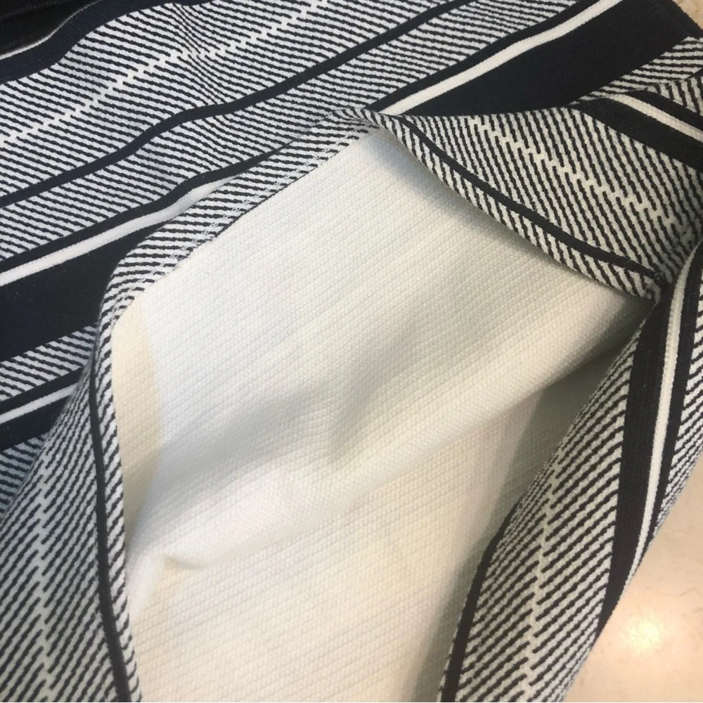 Mini skirt LOT of 2, dark denim zip and tie front and heavy thread stretch, Sz S - Picture 11 of 16